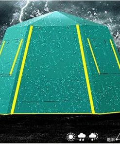 Automatic Pop-up Camping Tent for 3-4 Persons Easy Setup Outdoor Use 2