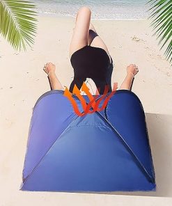 Portable Rainproof Sunscreen Beach Tent with Carrying Bag Automatic 2