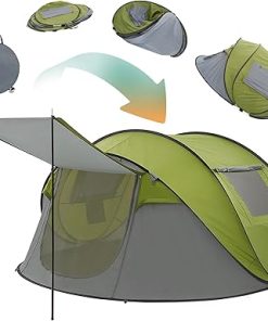 Waterproof 4-Person Instant Setup Dome Camping Tent with Carry Bag 2