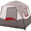 Kelty Tallboy 4 Person Tent with Footprint Bundle for Camping 4
