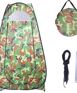 Portable Pop Up Shower Privacy Tent for Camping and Beach Use
