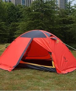Camping Tent for 1-2 People Double Doors Waterproof Backpacking 2