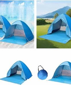 Family Camping Tent 2-3 Person Waterproof Portable Double Door Tent 2