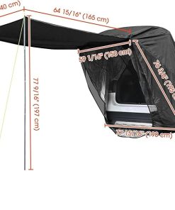 Lightweight Car Tailgate Shade Awning for Easy Outdoor Fun 2