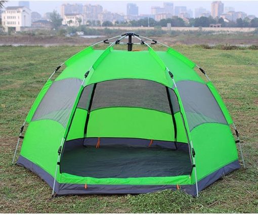 8 Person Pop Up Camping Tent Quick Opening Rainproof Breathable - Image 2