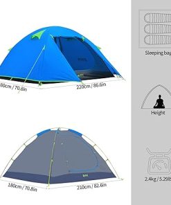 Himalaya 3 Person Waterproof Backpacking Tent for Camping and Hiking 2
