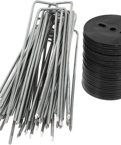 GALPADA U Shape Ground Nails 30 Pack for Gardening Tent Camping