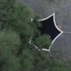 Spacious Black and Orange Pop-Up Tent for 5-8 People Quick Setup 4