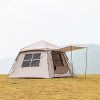 Folding Camping Tent Cots Off-Ground Shelter with Carry Bag for Hiking 3