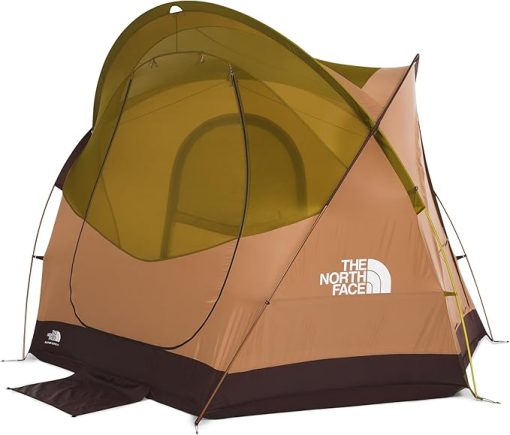 The North Face Homestead Super Dome 4 Tent Almond Butter Coal Brown