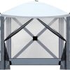 Large Inflatable Camping Tent for 8-10 People with Skylight and Windows 4