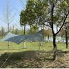 6-Person SUV Tent Attachment for Camping with 4 Full Meshed Door,Water Resistant Car Camping Tent with Rainfly and Carry Bag, Fits CUV’s, SUV’s, and Minivans, 10ft*10ft*6.9ft 4