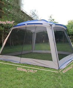 Portable Beach Tent for 4-8 People – Family Sun Shelter and Mat 2