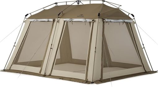 Naturehike 12x10 FT Canopy Tent for 6-8 Person Family Picnic