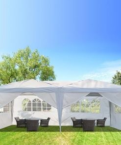 Waterproof Folding Tent 3x6m with Four Windows for Outdoor Events 2