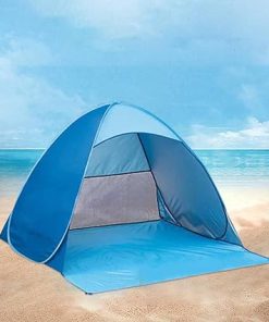 Family Camping Tent 2-3 Person Waterproof Portable Double Door Tent