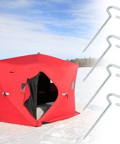 9 Metal Tent Pegs for Camping Hiking and Fishing Outdoor Use 2