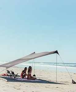 Grande Beach Tent 7ft Tall 9x9ft Reinforced Corners Cooler Pocket