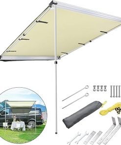 Portable Outdoor Awning for Comfort and Water Protection Easy Setup 2