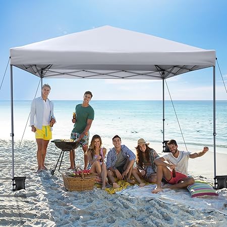Sosoport Up Tent Canopy Waterproof Instant Sun Shelter with Bag 2 Sosoport Up Tent Canopy Waterproof Instant Sun Shelter with Bag - Image 2