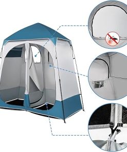 Portable Outdoor Shower Tent for Privacy Changing and Fishing Needs 2