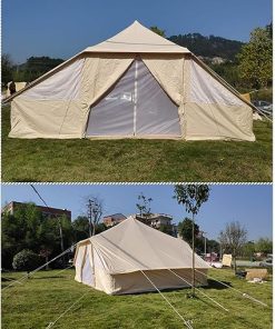 Spacious 13x16ft Family Camping Tent for 8-10 People Waterproof