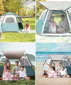 Family Camping Dome Tent for 3-4 People – Waterproof Instant Pop-Up 2