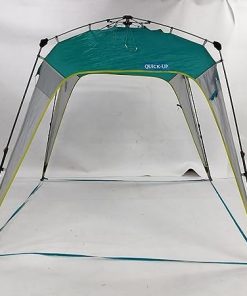 8.2′ × 8.2′ Beach Canopy Tent UV Sun Shelter Shade Instant Quick Easy Set Up, Portable Pop Up Sunshade Tents, with UV Protection and One Shade Wall Included for Family (Turquoise)