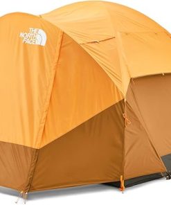 The North Face Wawona 4P Tent Light Exuberance Brown Orange Green