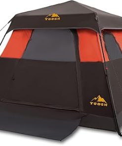 Instant Setup Family Camping Tent for 3 to 6 People Weatherproof 2