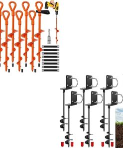 Heavy Duty Ground Anchor 14 Pack Multi Purpose Trampoline Stakes
