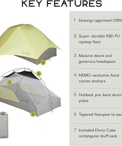 NEMO Mayfly OSMO Lightweight Backpacking Tent for Outdoor Adventures 2