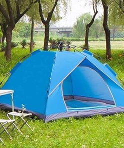 Automatic Pop Up Camping Tent for 3-4 Persons with Carry Bag 2