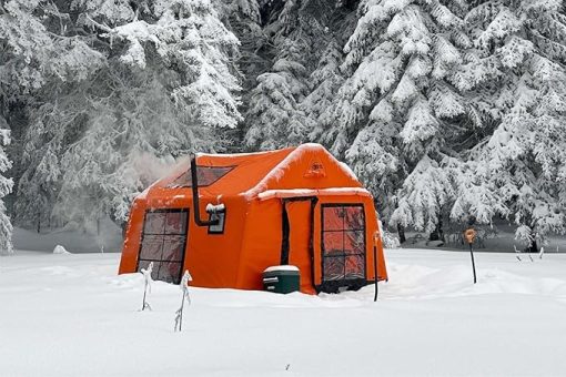 Luxury Inflatable Family Tent for 8-10 People Waterproof Glamping