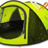 Instant Waterproof 3-4 Person Pop-Up Tent for Camping and Hiking 3
