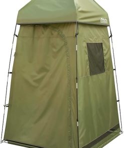 World Famous Sports Privacy Shelter Tent, Green, Waterproof Shell Fabric, Roomy 4′ x 4′ x 7′ Tall, Great for Outdoor Privacy, Toilet, Camp Shower, Changing Room, Storage and More. 2