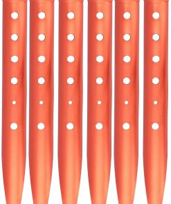 Topyond Aluminum Alloy U-Shaped Tent Nails Set for All Grounds