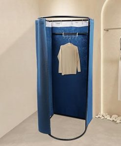 Portable Changing Room Tent with Light Blocking Curtain for Outdoors 2