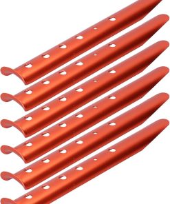 Topyond Aluminum Alloy U-Shaped Tent Nails Set for All Grounds 2