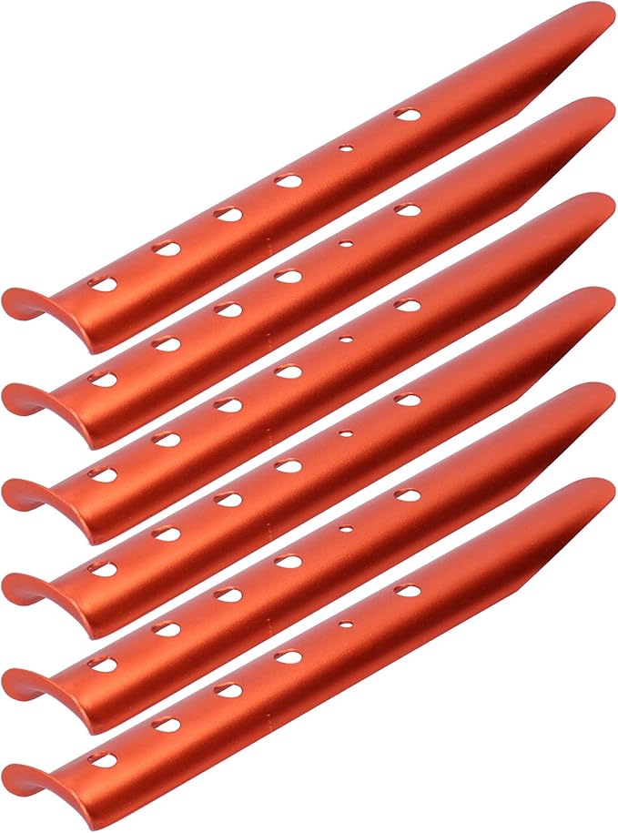 Topyond Aluminum Alloy U-Shaped Tent Nails Set for All Grounds 2 Topyond Aluminum Alloy U-Shaped Tent Nails Set for All Grounds - Image 2