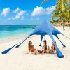 Vaygway Instant Pop-up Beach Tent for 2-4 People Easy Setup 4