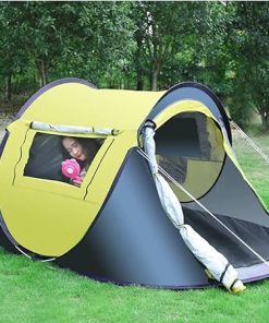 Automatic Waterproof Family Pop Up Tent for Camping and Hiking 2