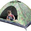 Waterproof 2 Person Dome Tent with Mesh Skylight for Camping