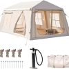 Portable Pop-Up Canopy Tent with Rolling Bag and Sand Bags for Events 4