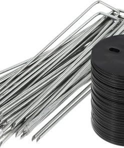 Aluminum Landscape Spiral Stakes for Camping Canopy and Garden Use