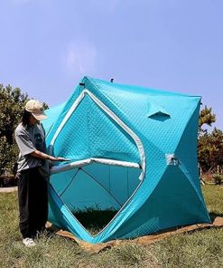 Winter Fishing Tents for 3-4 People Thickened Ice Cotton Tent 2