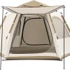 Waterproof 4-Person Instant Setup Dome Camping Tent with Carry Bag 4