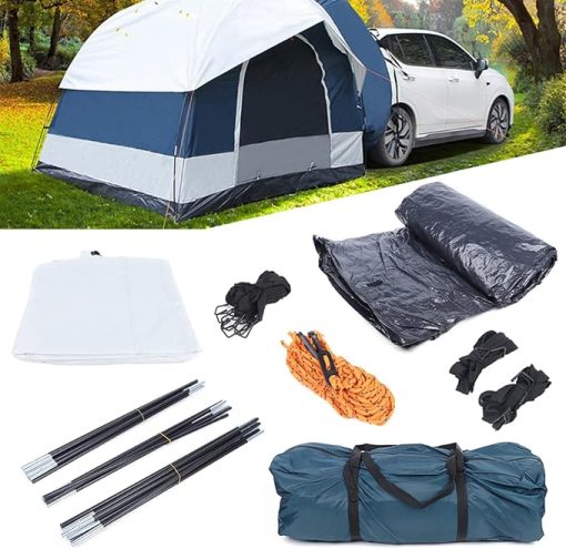 Universal Inflatable SUV Camping Tent for 4 Person Waterproof Setup