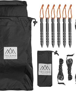 Lightweight Waterproof Camping Tarp 8×8 ft Durable Reflective Shelter