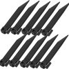 Heavy Duty Tent Stakes 4 Pack Metal Garden Stakes for Camping 4
